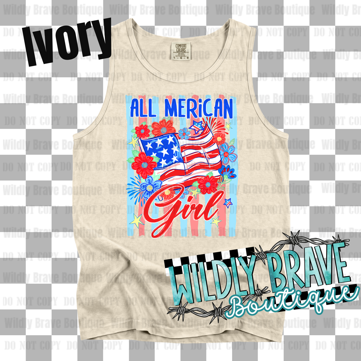 All American Girl Graphic