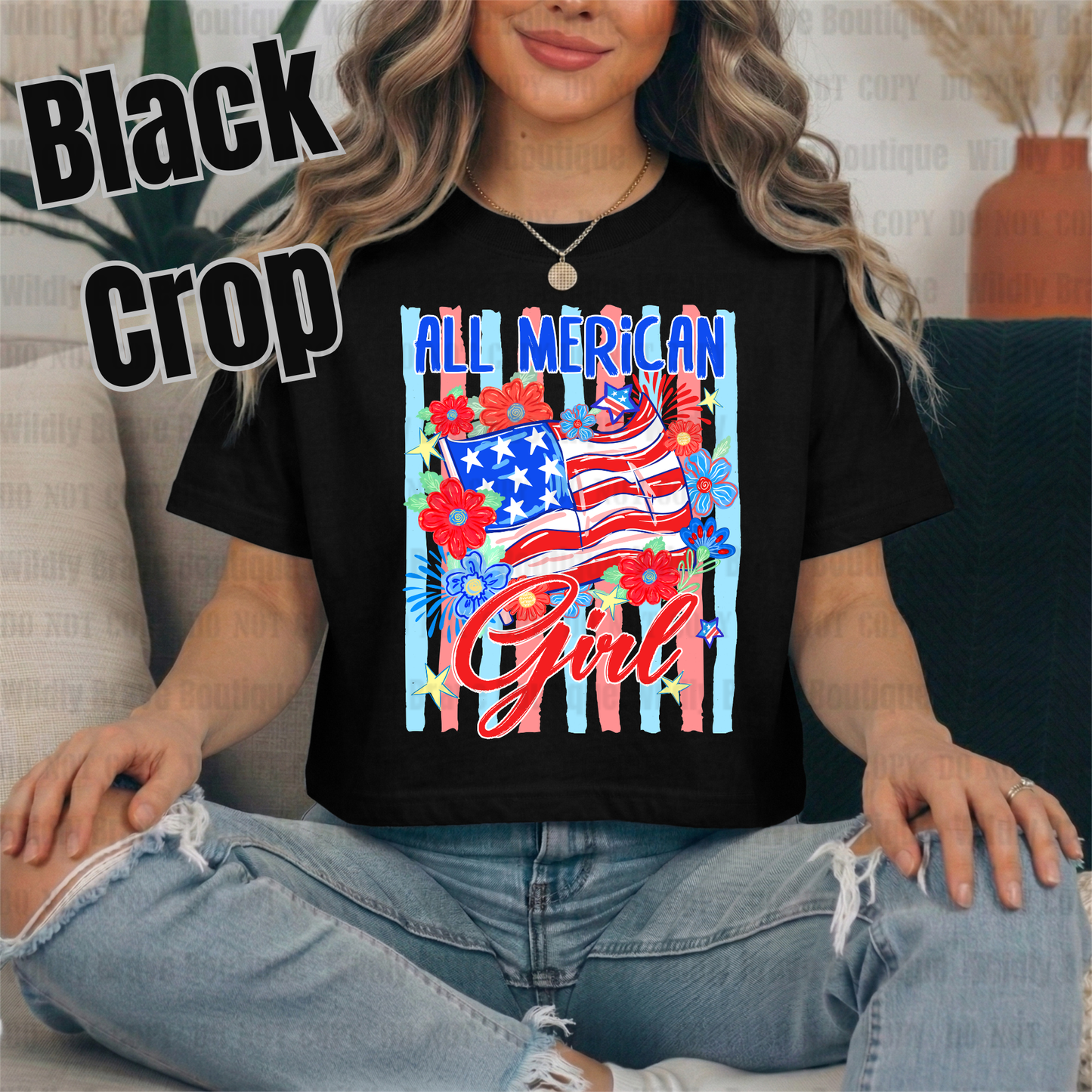 All American Girl Graphic