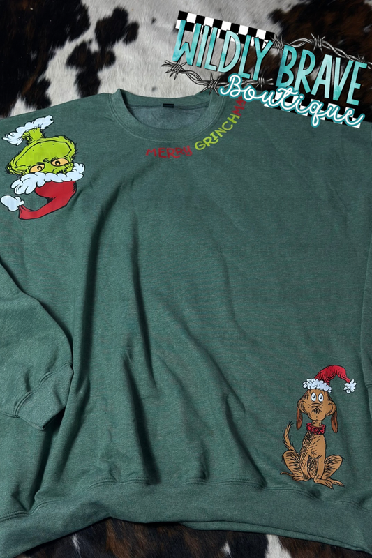 Max and Green Crewneck