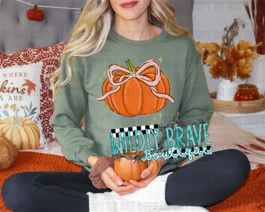 Pumpkin Bow ADULT