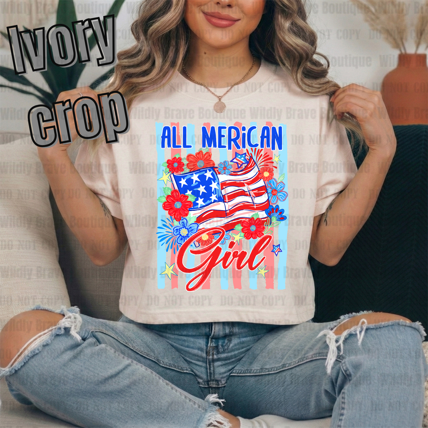All American Girl Graphic