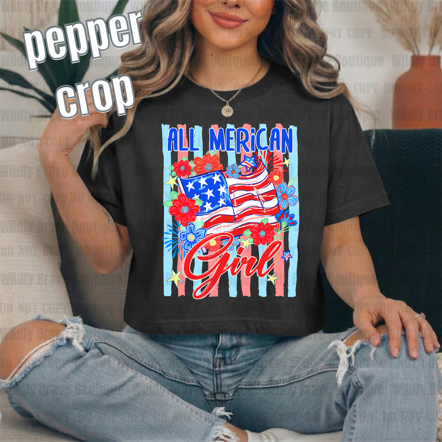 All American Girl Graphic
