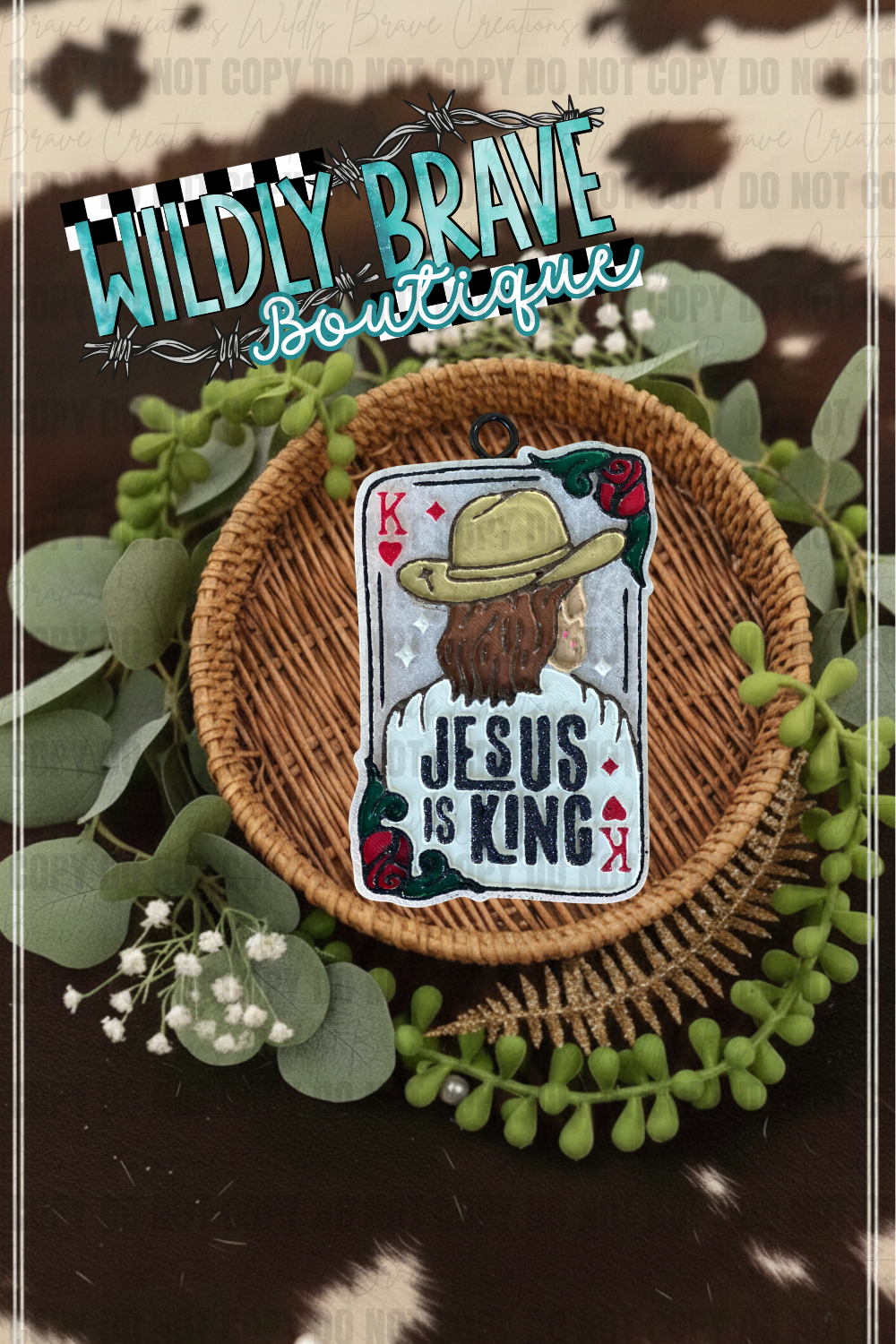 Jesus Is King Freshie