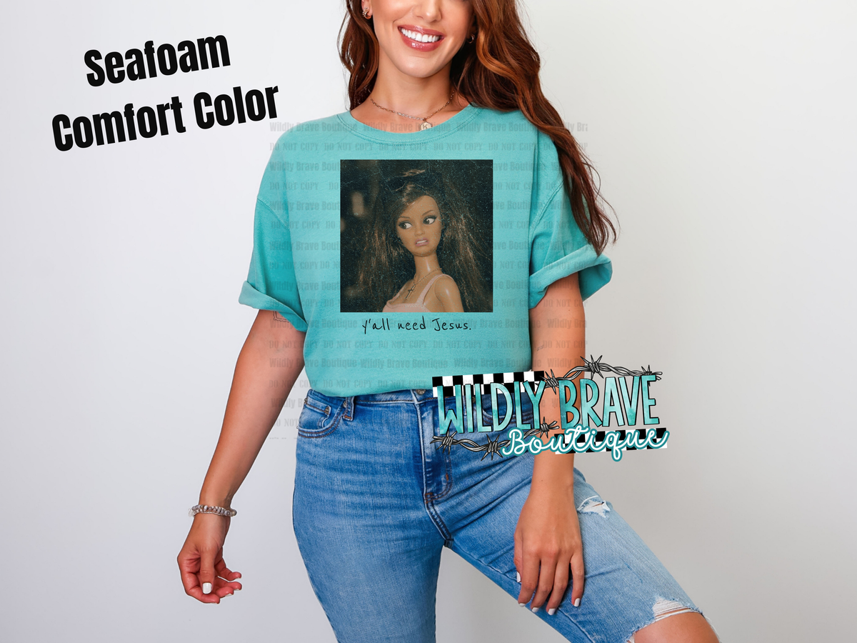 Y’all Need Jesus Graphic T-shirt