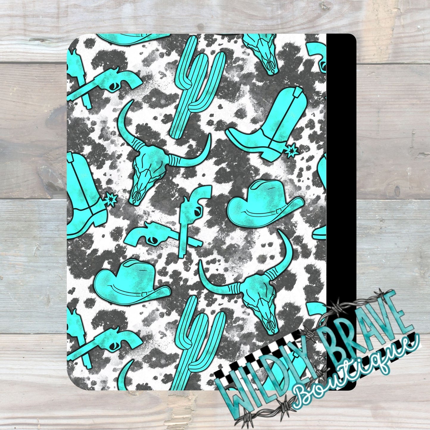 Turquoise Cowgirl Composition