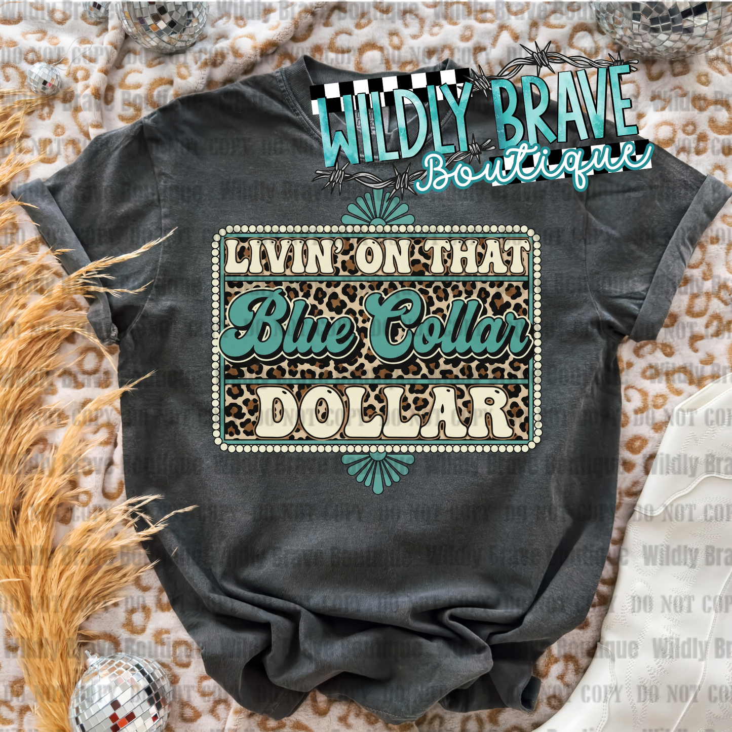 Blue Collar Livin’ Graphic Tee