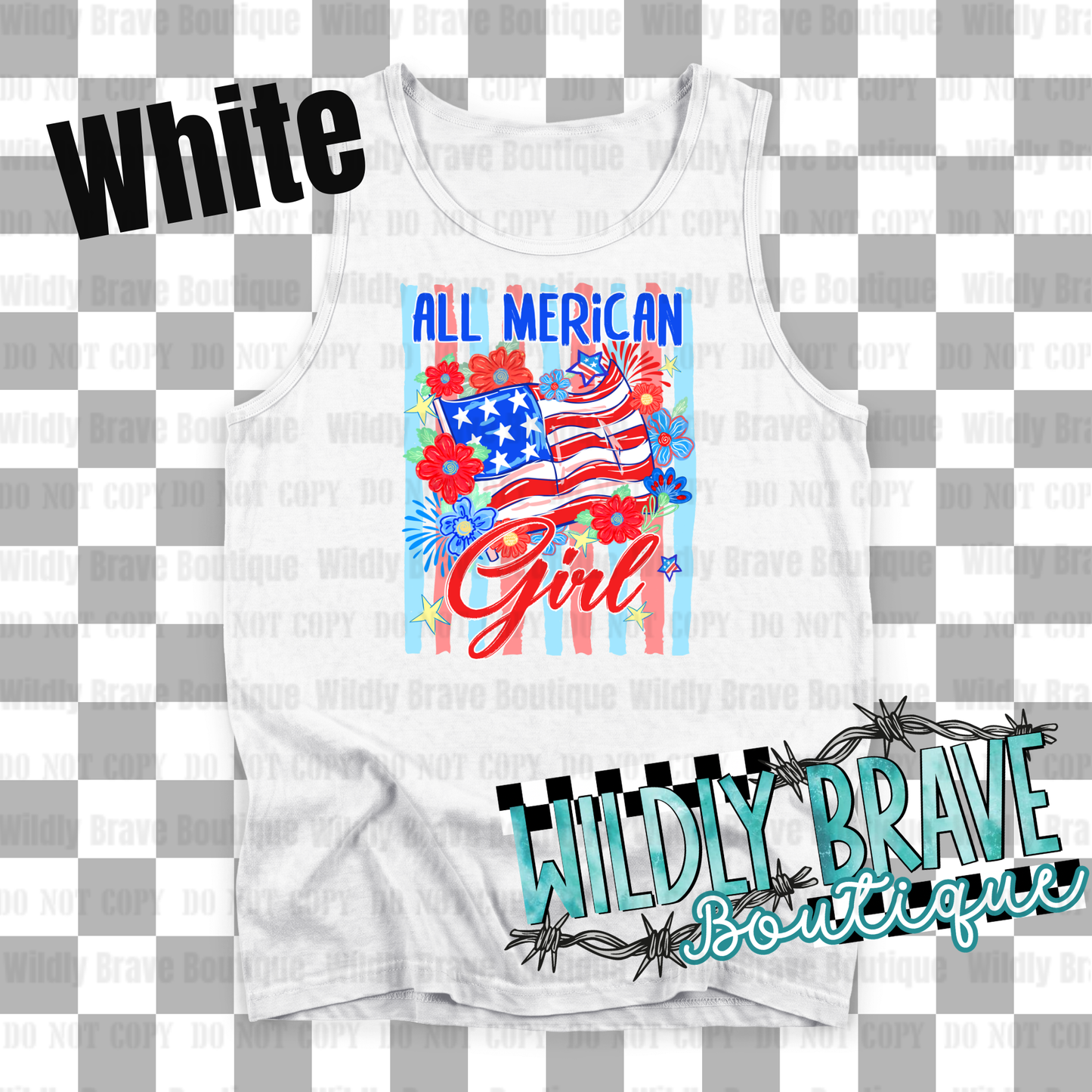 All American Girl Graphic