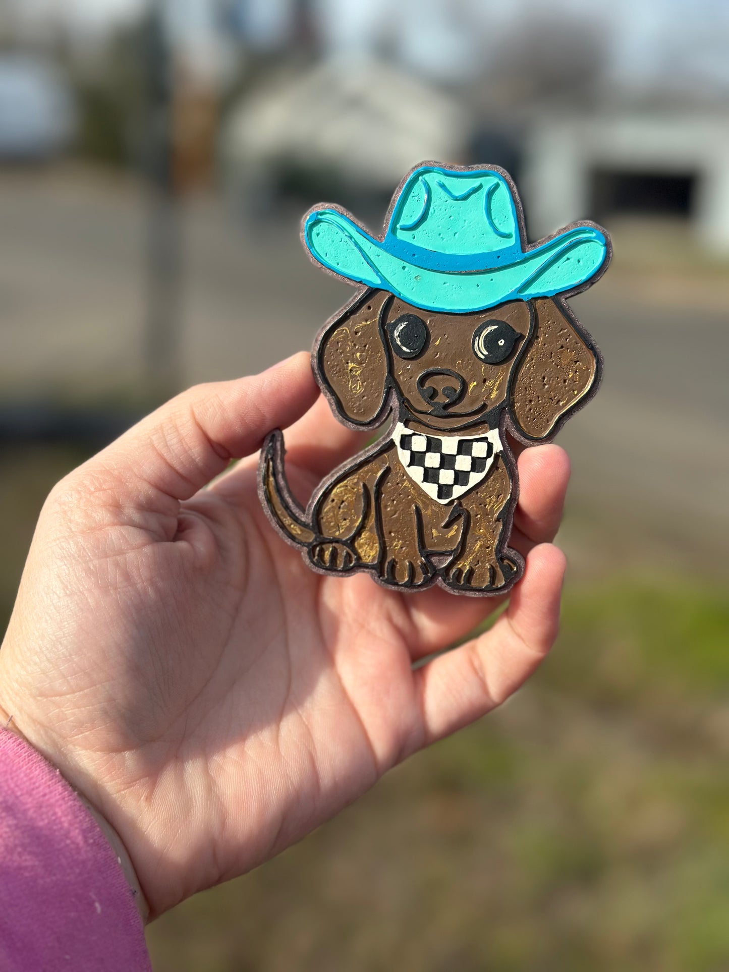 Dachshund Cowboy Freshie