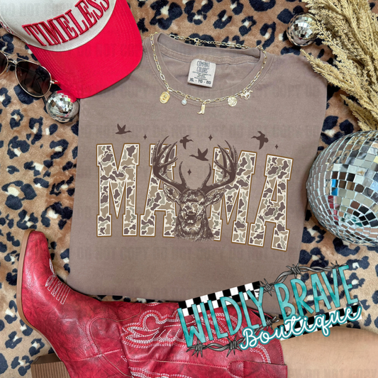 Mama Buck T-shirt Comfort Color
