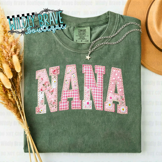 Nana Floral Tee