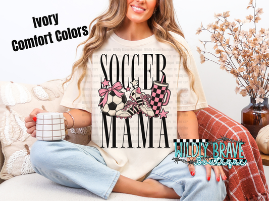 Boujee Soccer Mama Graphic Tee or Crewneck