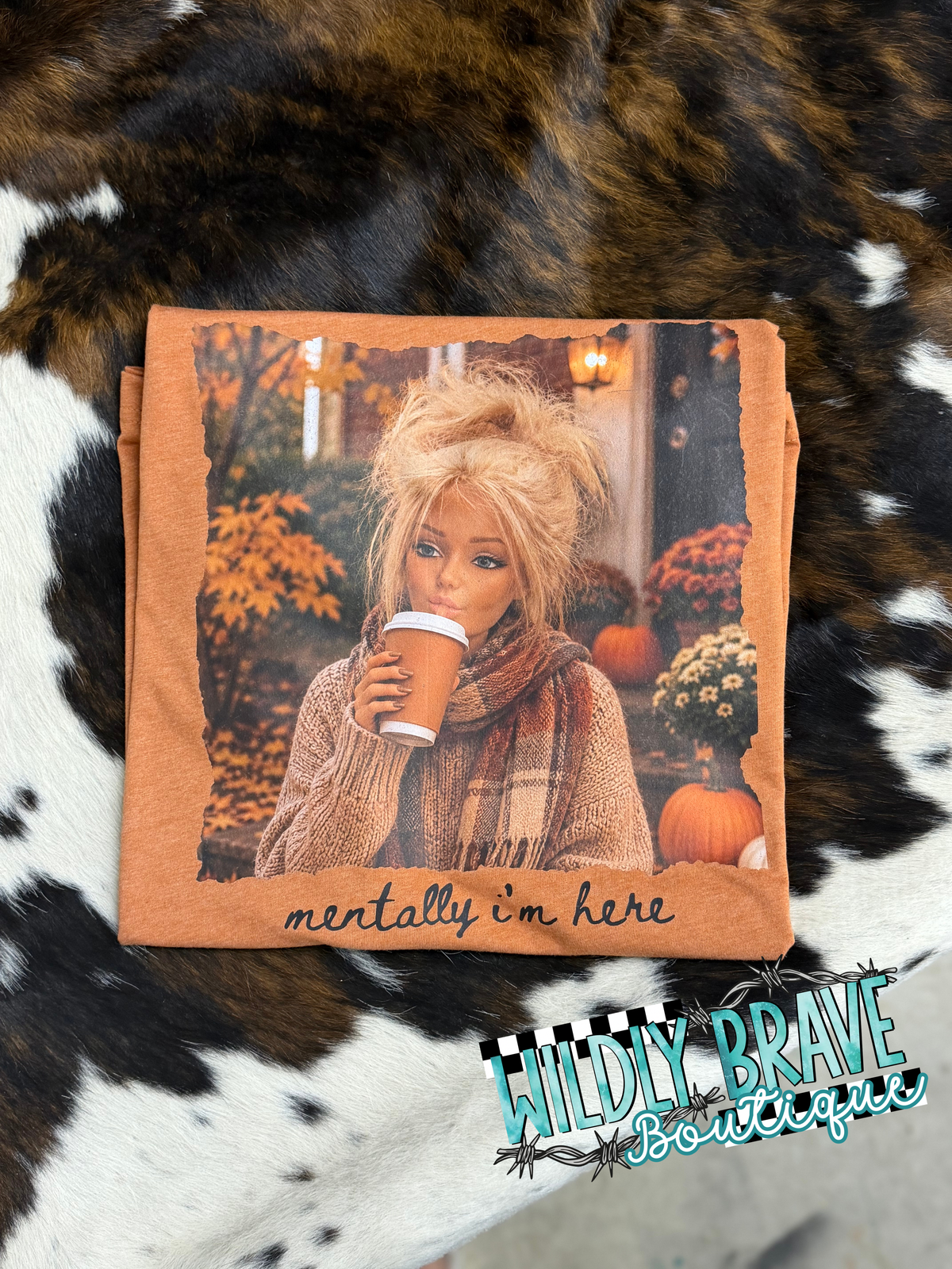 Mentally I’m here Graphic Tee