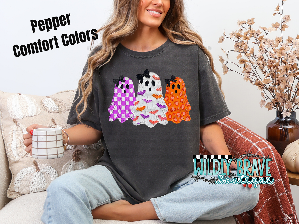 Porcelain ghost Kids Graphic Tee
