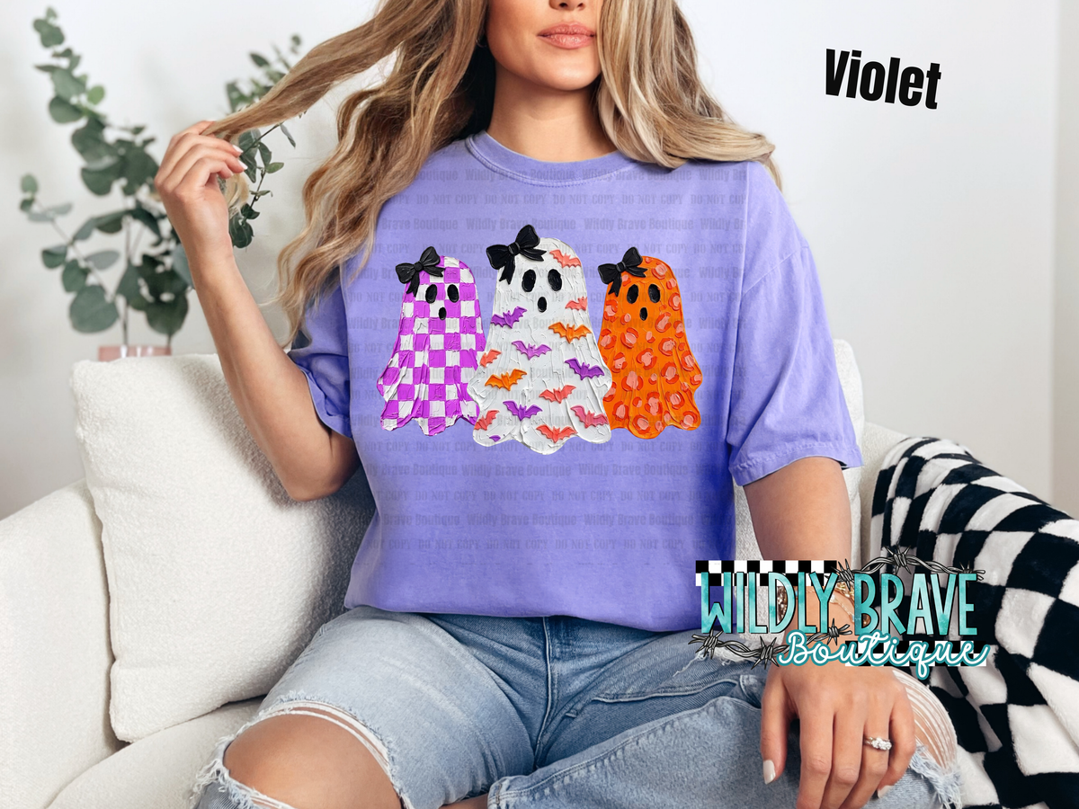 Porcelain ghost Kids Graphic Tee